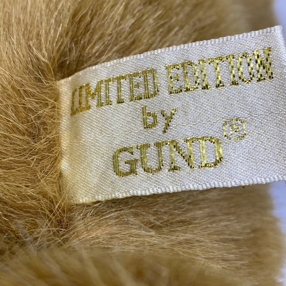 Gund 1991 Limited Edition 18" Teddy Bear BUSTOPHER #729 Of 1300 With Hang Tag - Picture 8 of 16